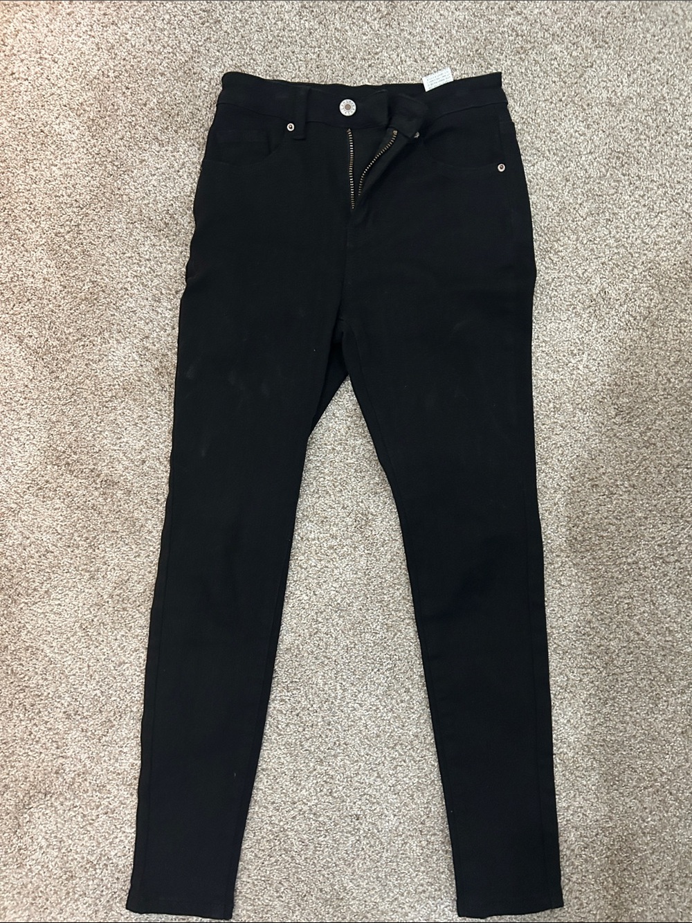 SHEIN Women's Black Skinny Stretch Jeans
